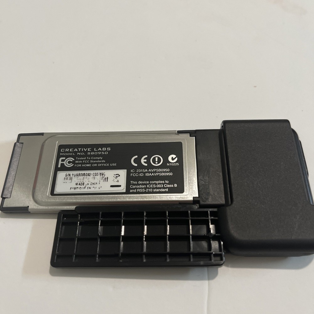 Creative Labs Sound Blaster X-Fi Notebook SBO950