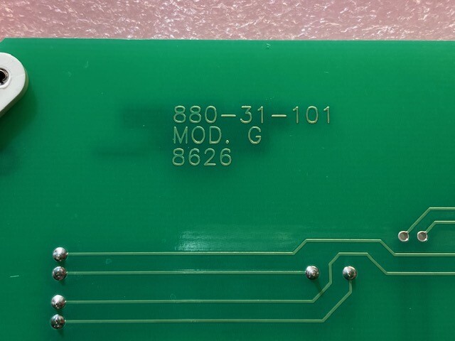 MRC Materials Research CORP. BUFFER SWITCH PCB, P/N 880-31-000 REV G