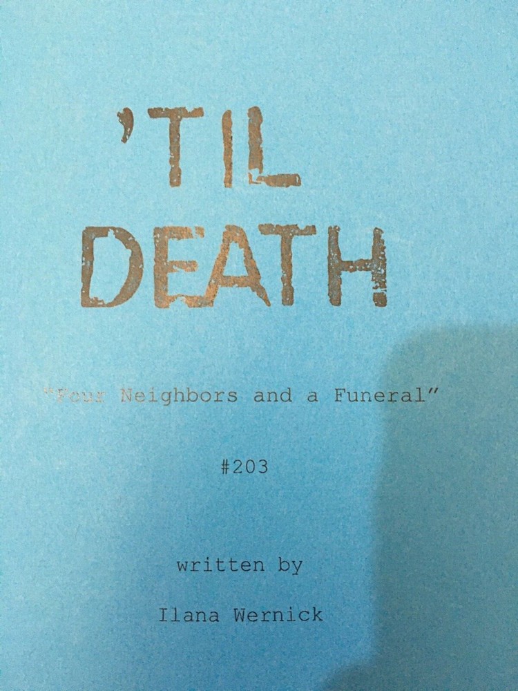Sitcom Brad Garrett Cast Script 'Til Death 2007