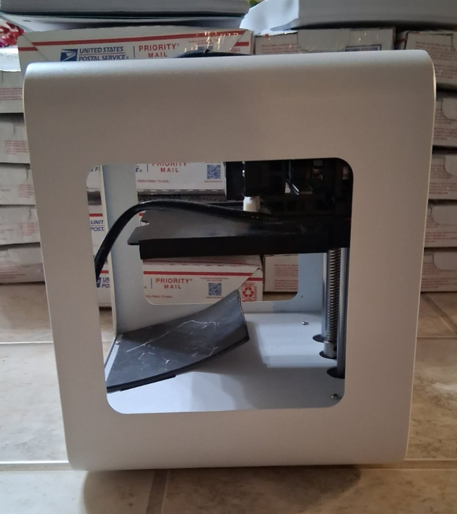 TOYBOX 3D Digital Printer White UNTESTED No Cord - Great Condition! - Read