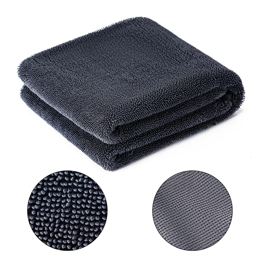 Large Microfiber Car Drying Towel, Ultra Absorbent Microfiber Cleaning Cloth ...