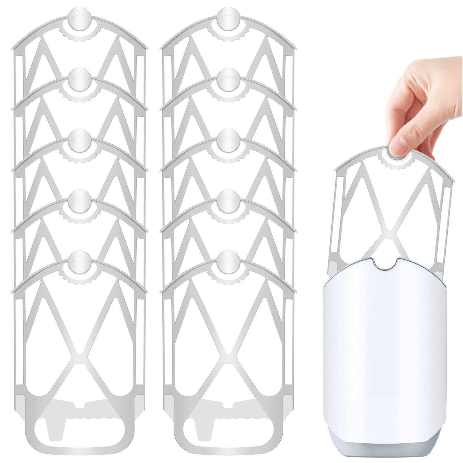 10-Pack Refill Cartridges for ZIVO M364 Max Plug-in Light Fits Z3VO Models