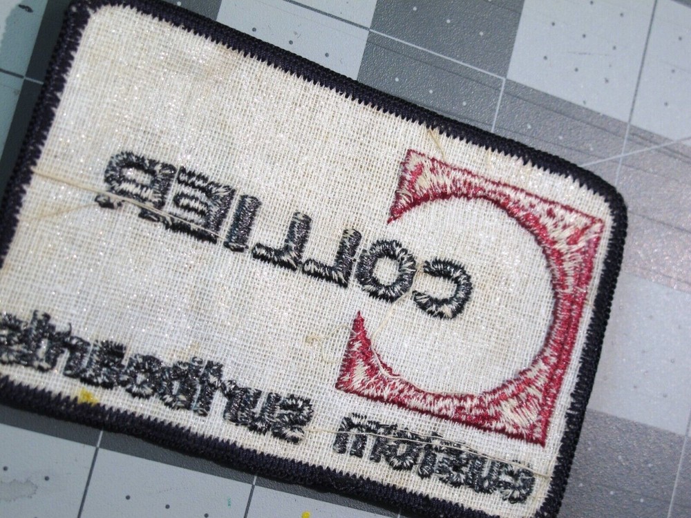 vtg Surfing ephemera - patch Collier Custom Surfboards
