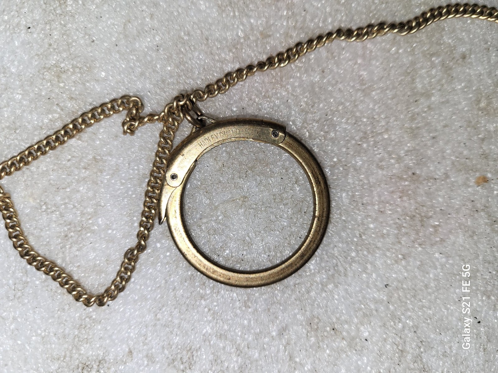 Vintage Hadley Quality Pocket Watch Chain 18"