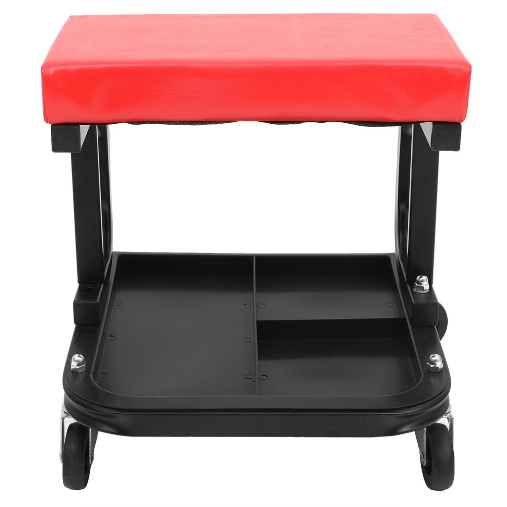 Rolling Creeper Seat Mechanic Stool Chair Garage Work Shop Tools Tray