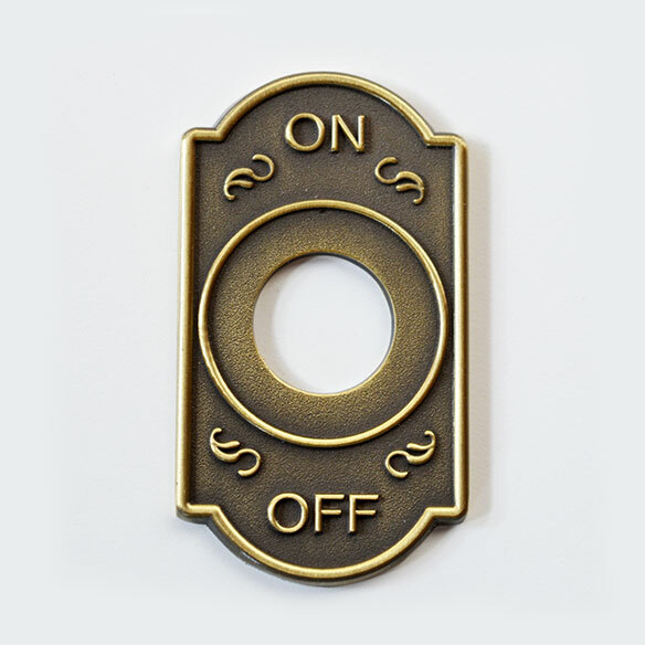 Switch Cover 103 - Antique Brass Industrial Switch Plate Steampunk Switch Panel