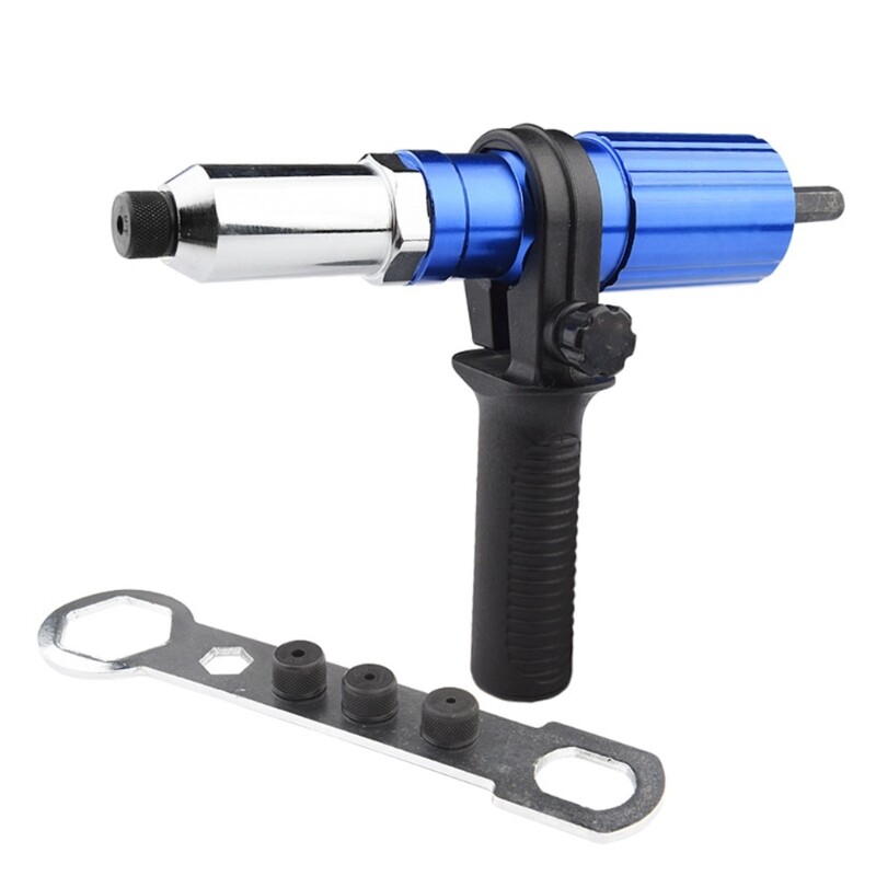 High Hardness Aluminum Casting Material Electric Rivet Gun Conversion Head Set