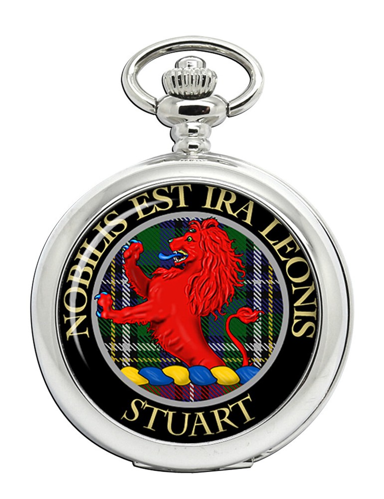 Stuart Scottish Clan Pocket Watch