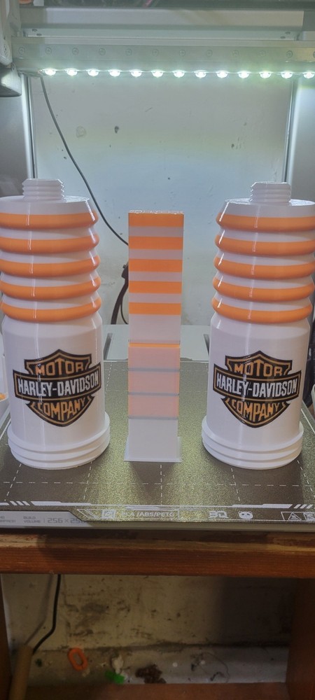 18 inch 3d Printed Lightup Sparkplug Harley Inspired