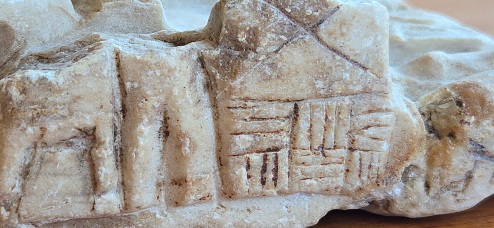 Antique Andean Carved Stone Illa Talisman Amulet Pre-Columbian Peru Andes