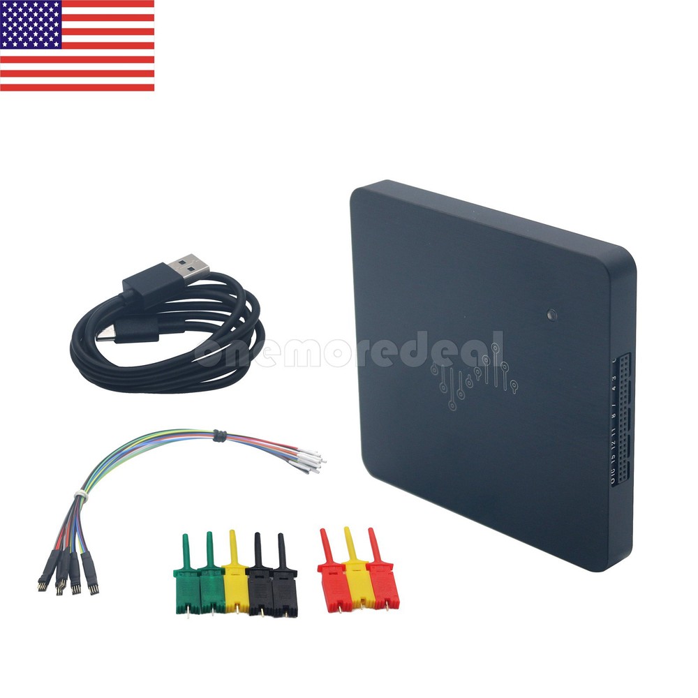 DSLogic USB Logic Analyzer 16G Depth 16 Channel 100M Sampling Rate Basic Version
