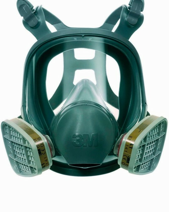 3M Full Face Mask 6000 Series Panoramic Face Screen Filter R680