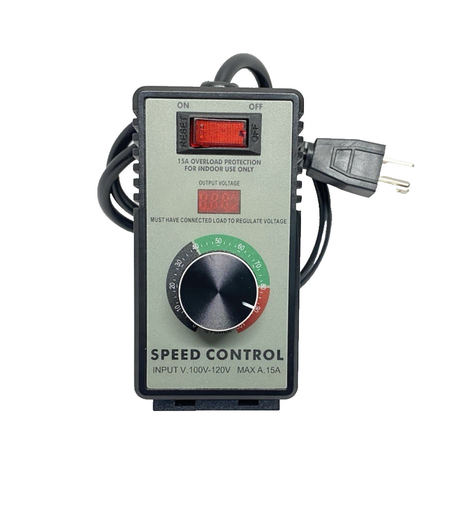 AC Motor Speed Controller 100V-120V 15A Variable Speed Regulator for Router