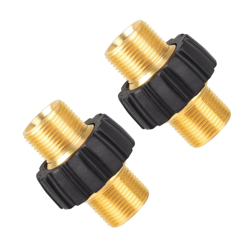 2pcs Pipe Hose Adapter Pressure Washer Connector With 14mm Inner Thread