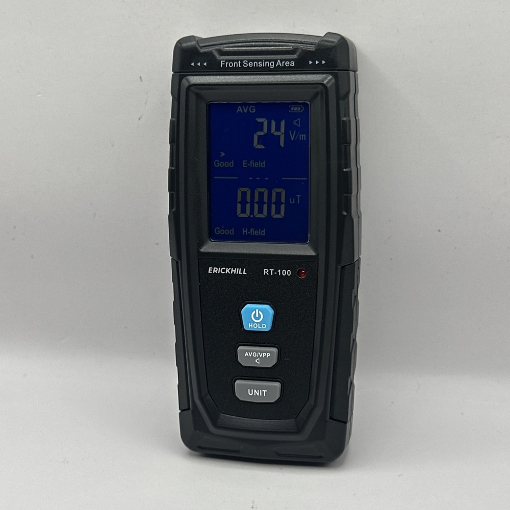 EMF METER Digital Electromagnetic Field Radiation Detector LCD Display ERICKHILL