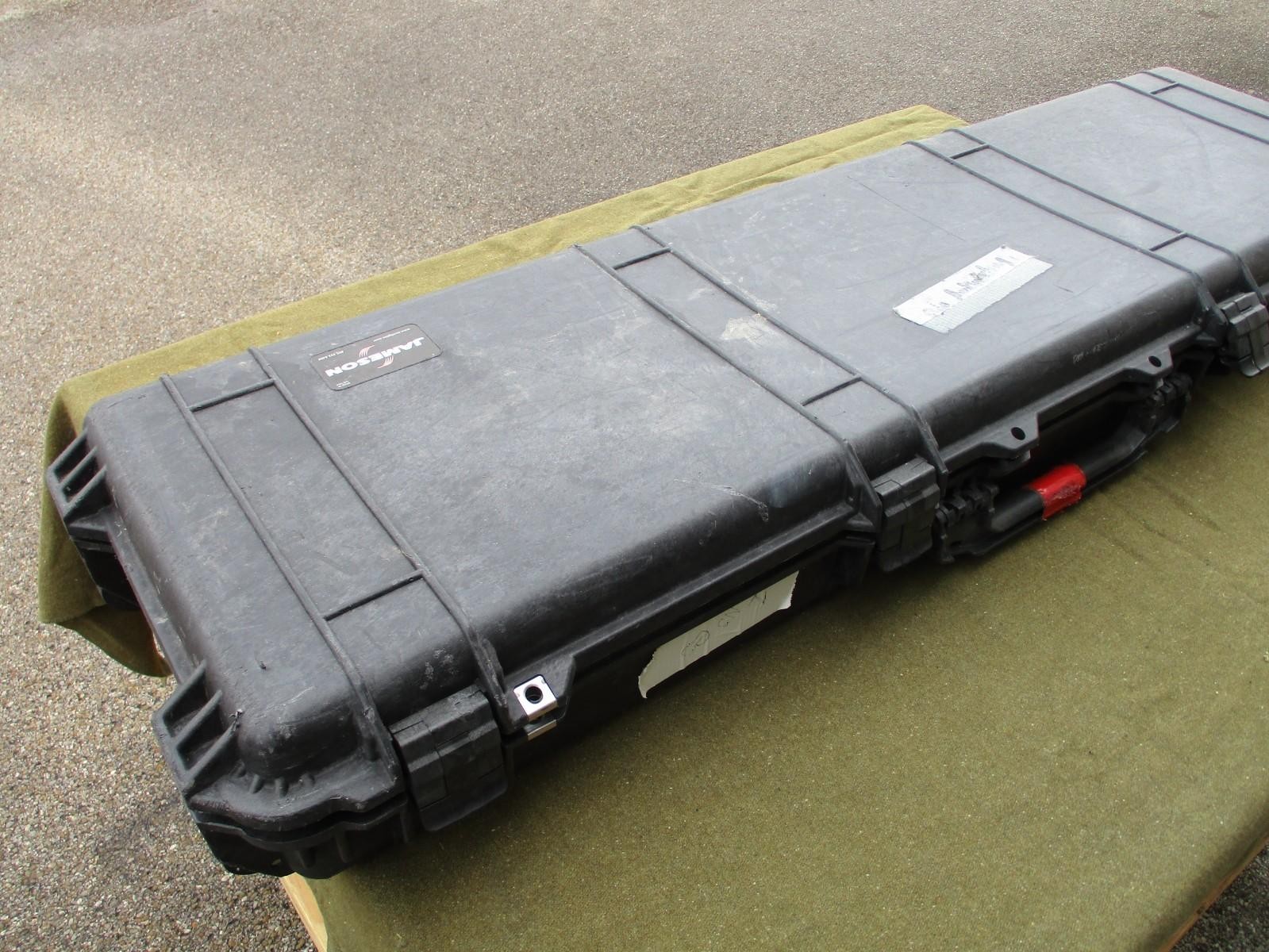 MILITARY TENT LIGHT SET KIT STRINGABLE GENERAL LIGHTING w. PELICAN CASE 4 LIGHTS