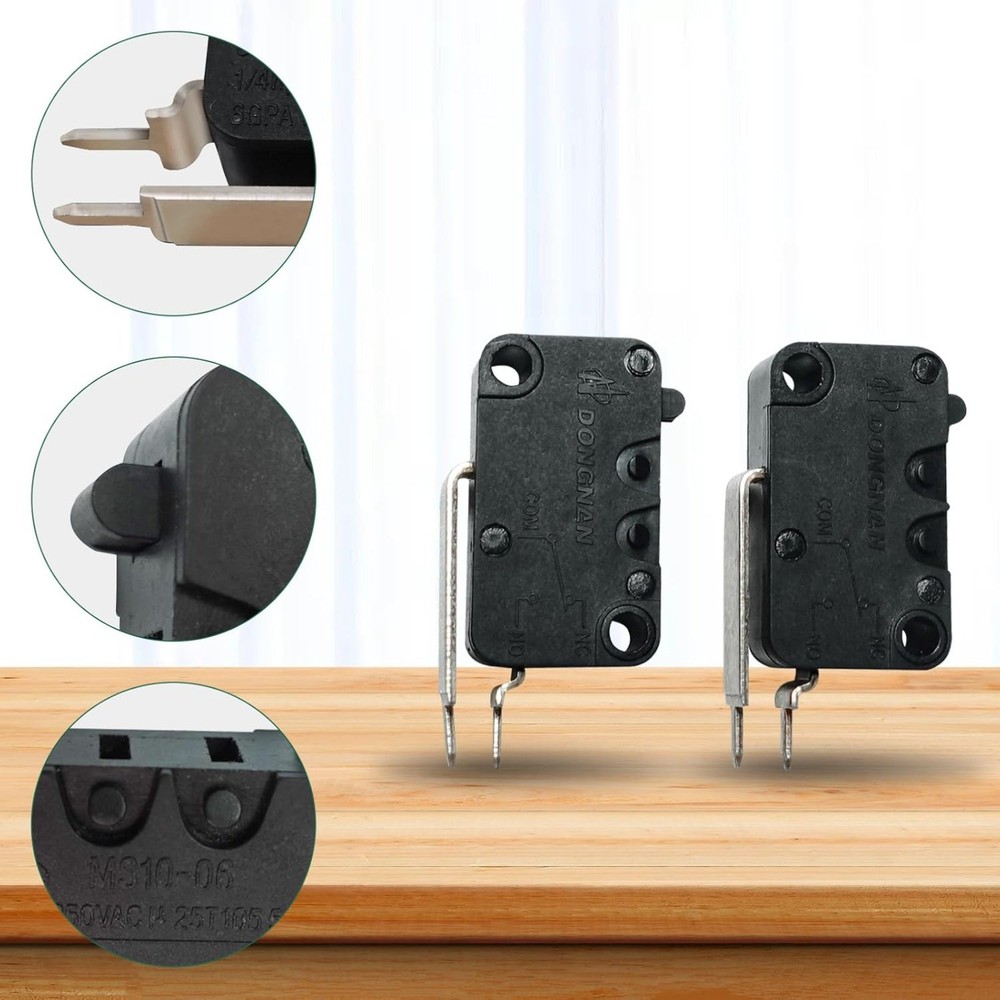 2 Pack Dishwasher Float Switch Fit for Whirlpool KitchenAid Maytag WPW10195039