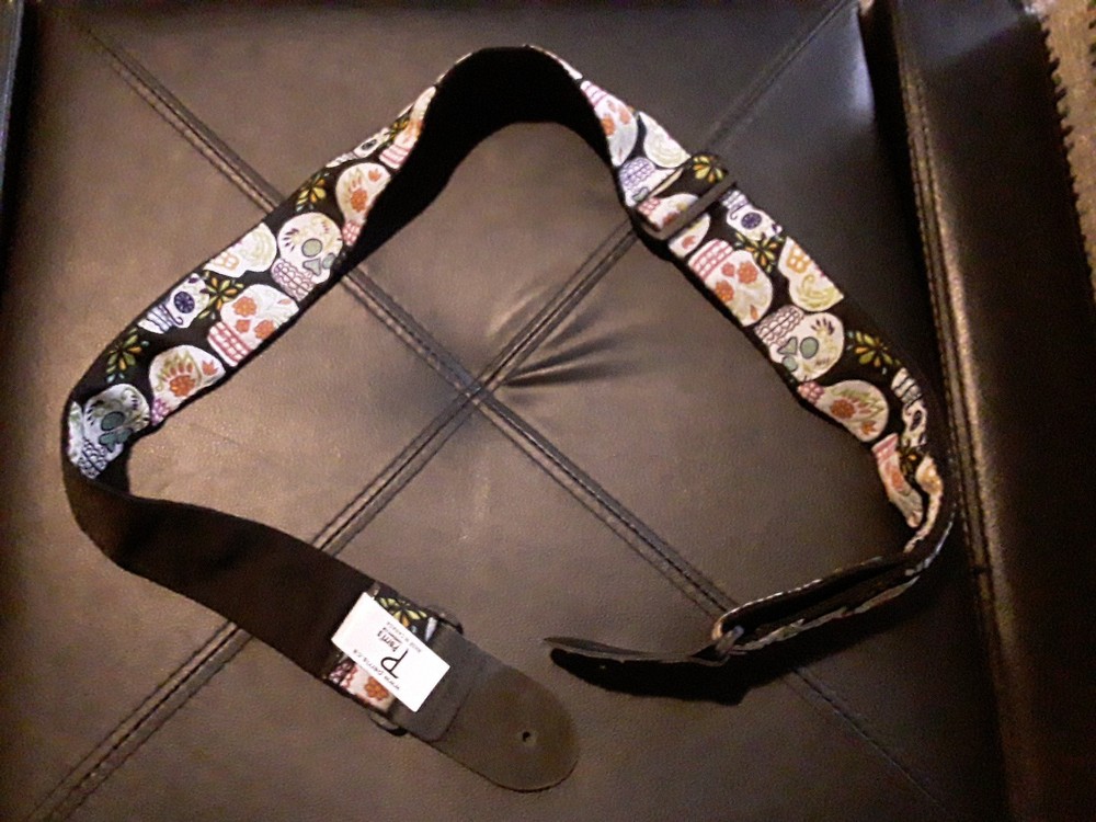 Suger Skull Guitar Strap