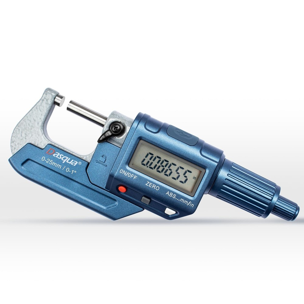 Dasqua Precision Digital Outside Micrometer, Measuring Tools for Machining an...