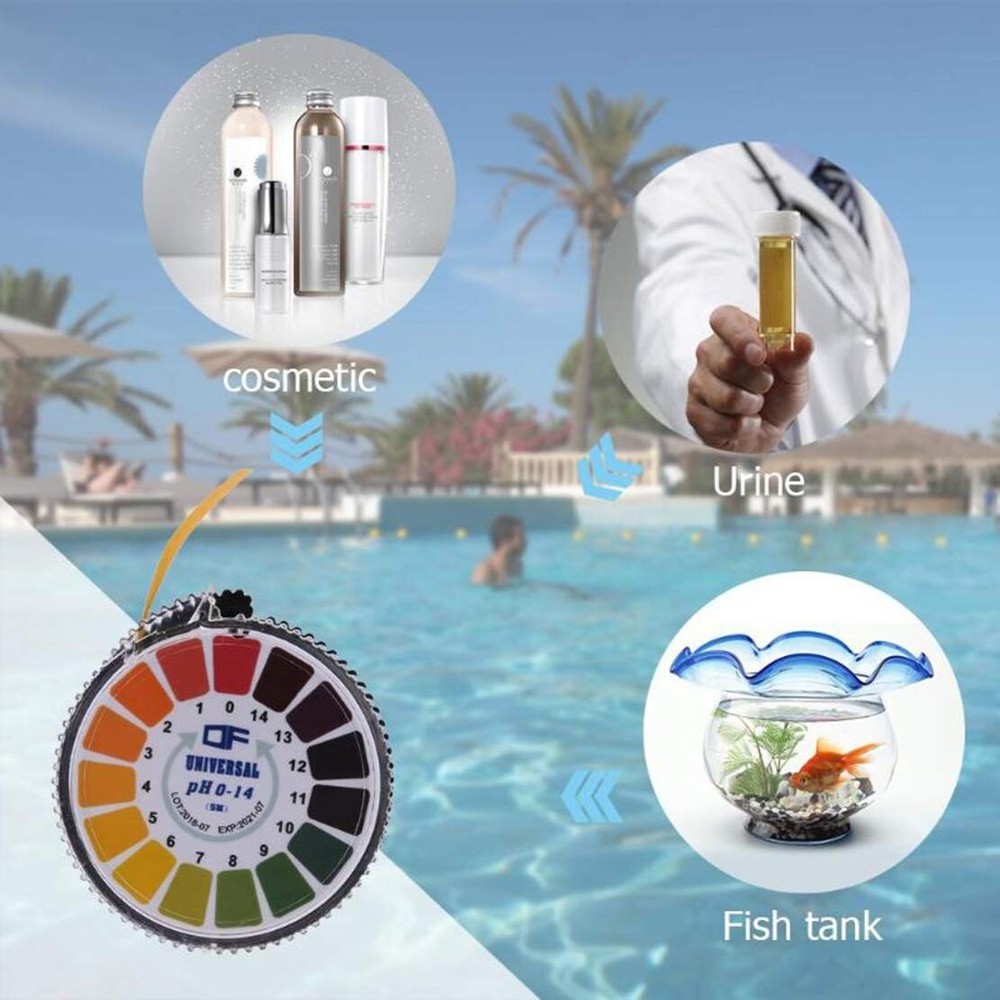 5 Meter PH Test Strips Acid Test Paper Water Litmus Testing Kit