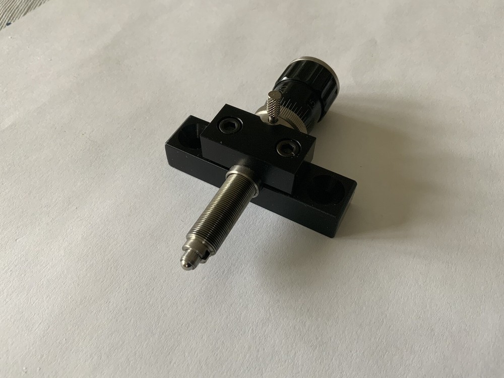 Single Axis Precision Micro Position Unit With Mounting Block