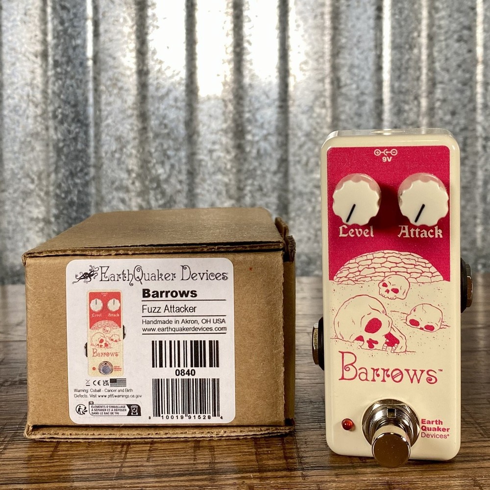 Earthquaker Devices EQD Barrows Fuzz Guitar Effect Pedal