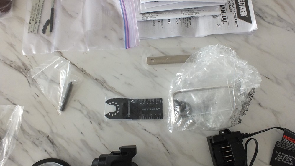 Black & Decker Cordless Matrix 5 Tool Combo Kit & Case NEW (No battery)