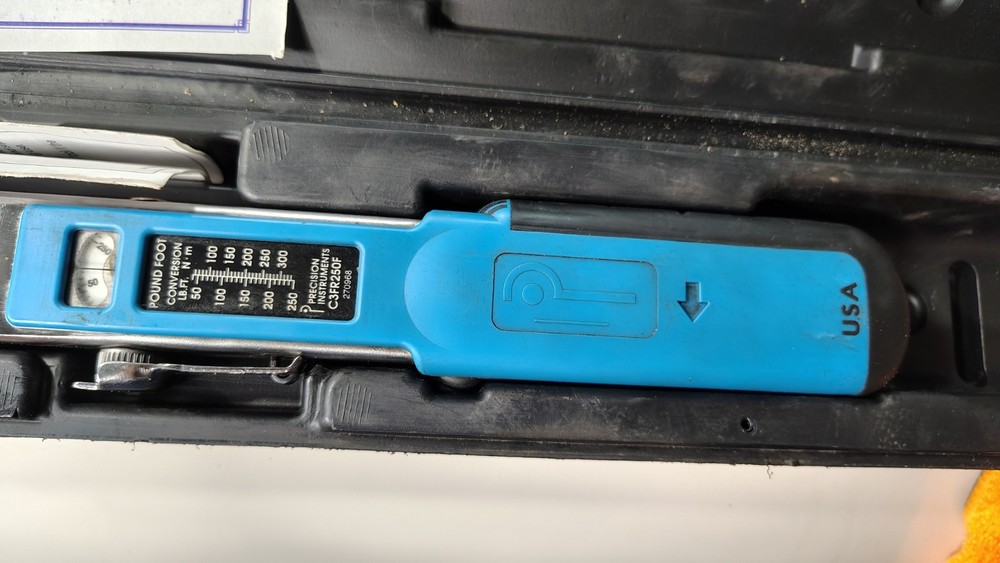 Precision Instruments C3FR250F Split-Beam Click Torque Wrench