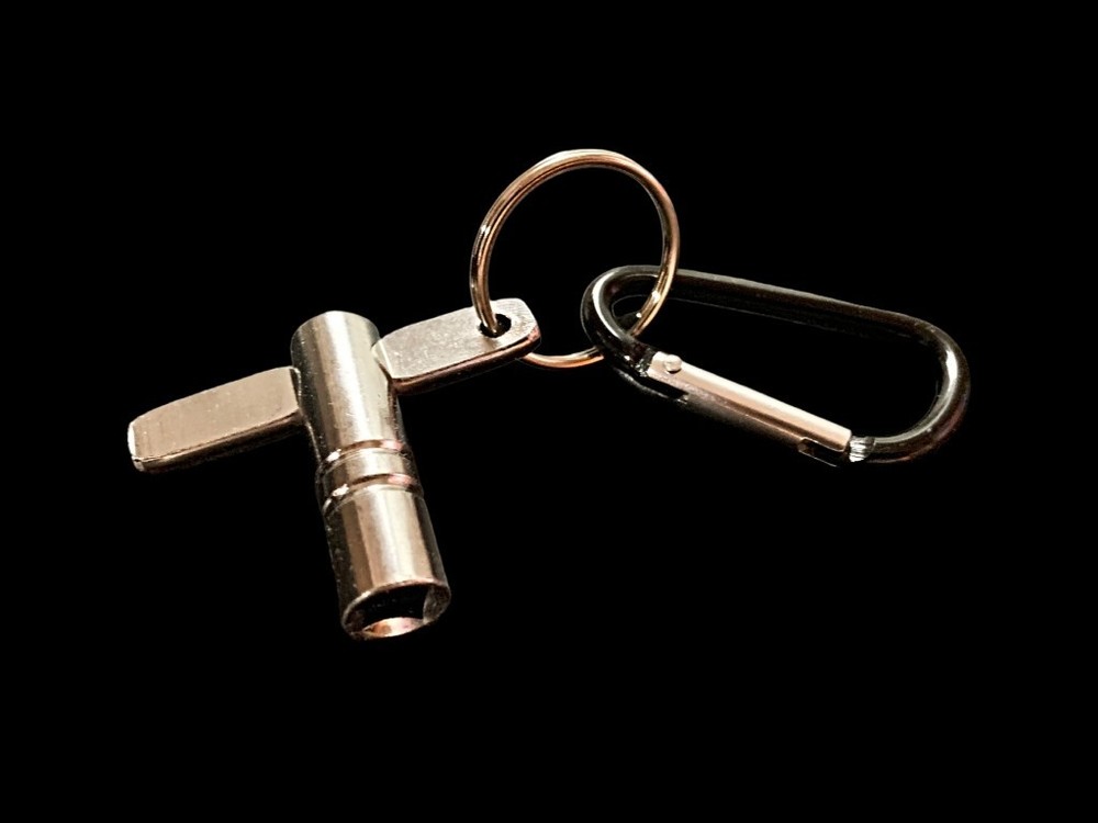 Drum Key Keychain – D-Clip Quick Access Tuning Tool for Drummers