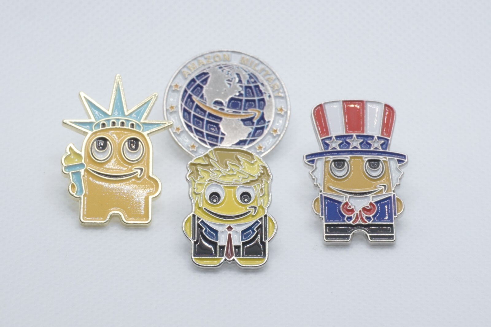 Amazon Employee Military Liberty Lot  Peccy Pin