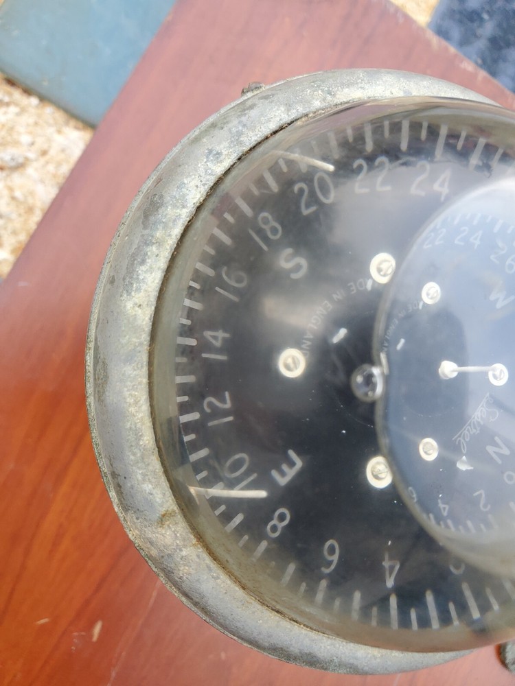 Vintage SESTREL brass Compass