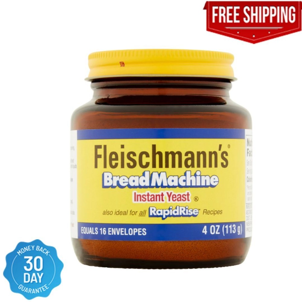 Fleischmann's Classic Bread Machine Yeast, 4 oz (Free Shipping)
