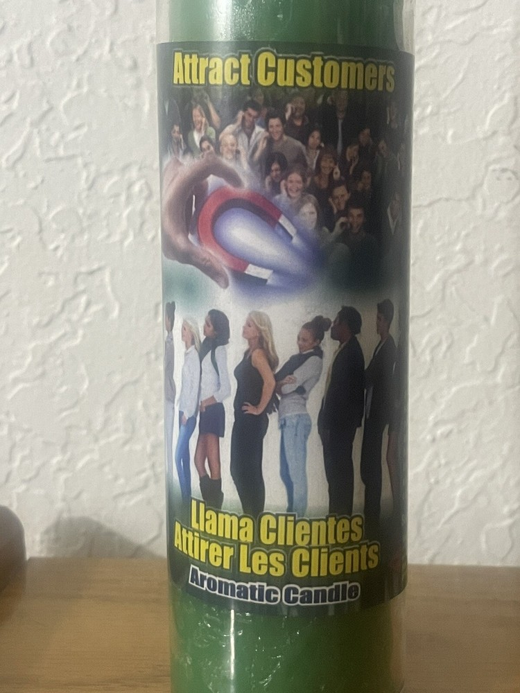 Attract Customers Dressed Candle