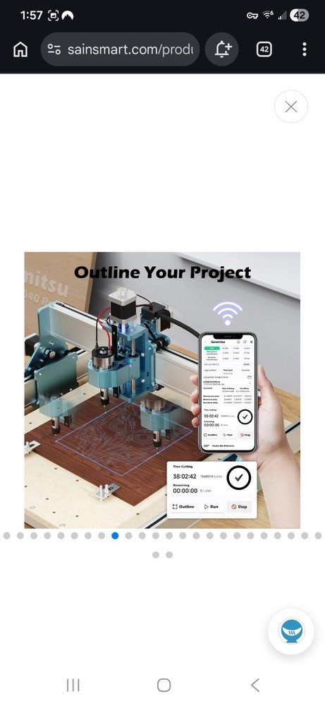 Genmitsu Offline Controller for 4040 PRO, 3020-PRO MAX V2, and More