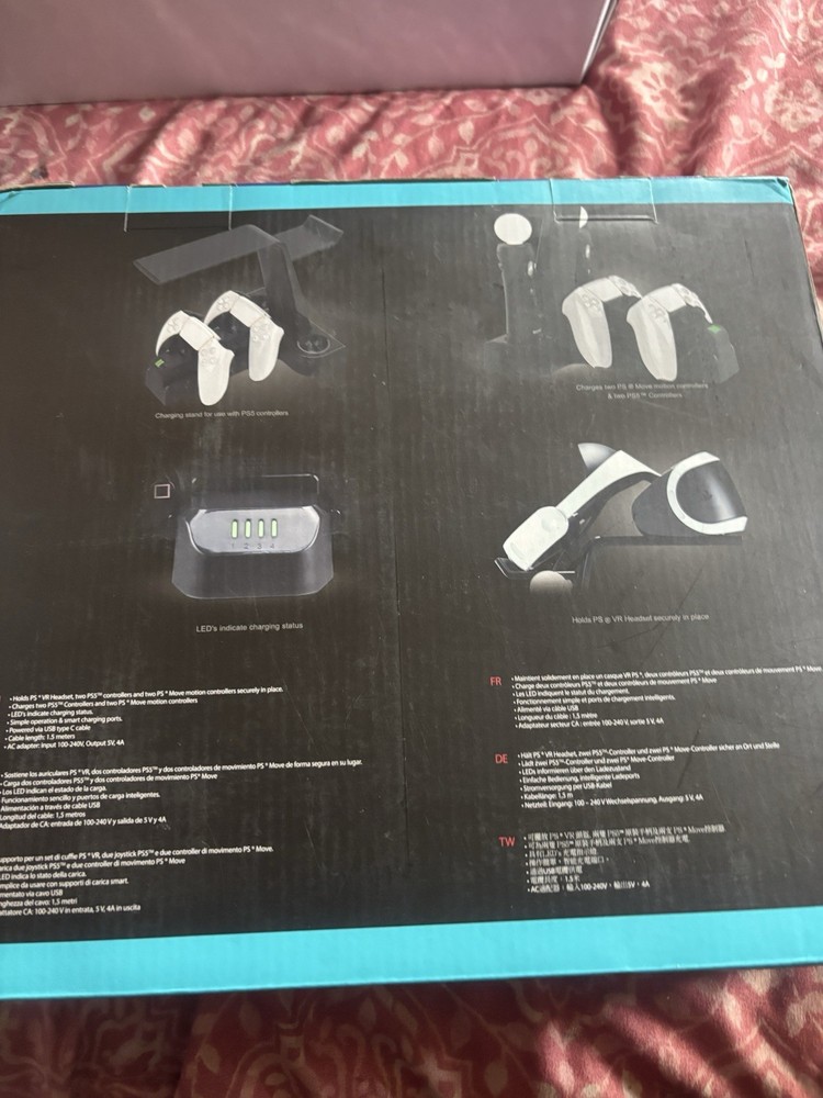 The Skywin VR Charging Stand for PS5/PSVR