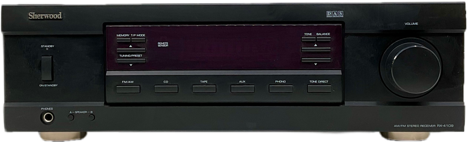 Sherwood RX-4109 2-Channel Stereo Receiver Digital AM FM CW SSB Tuner 5W