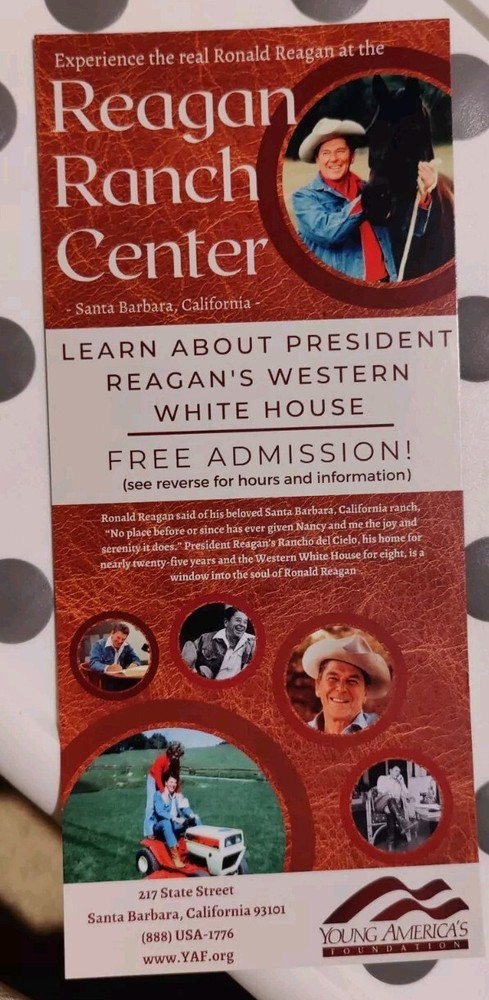 Ronald Regan Ranch Visitor Guide