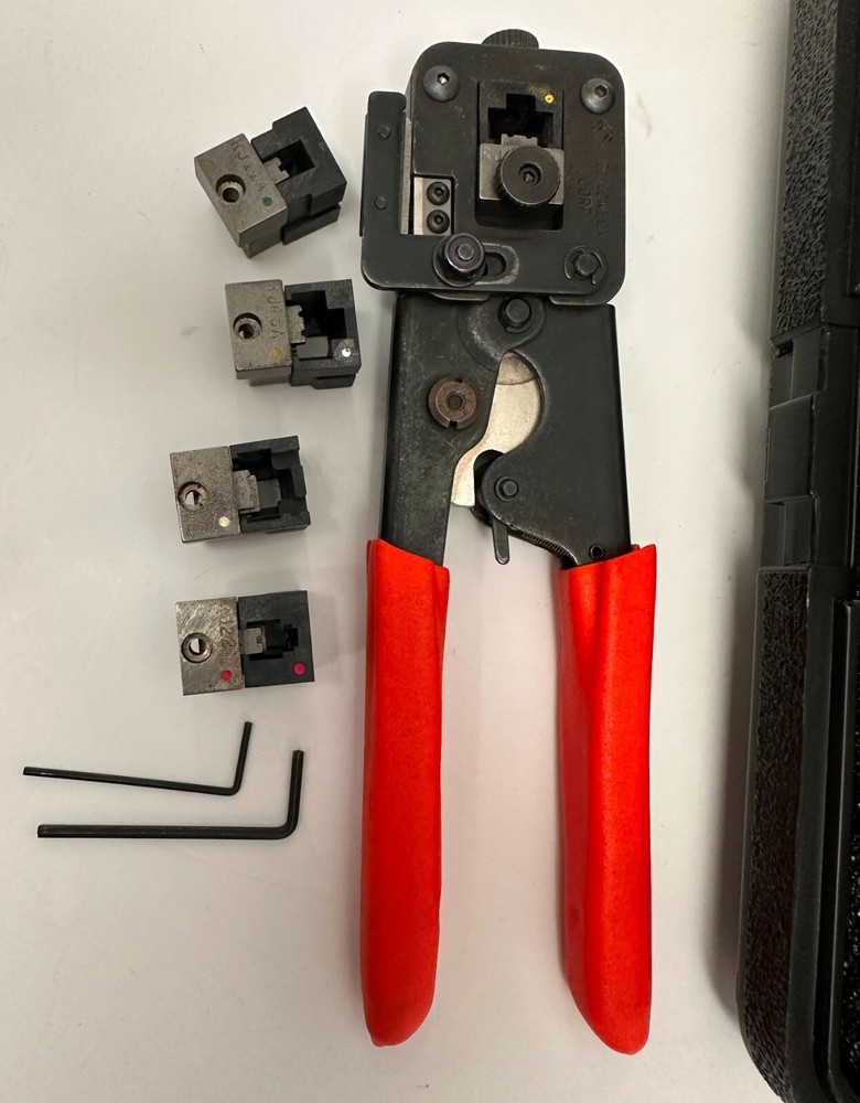 Black Box FT047A Modular Plug Crimp Tool Kit. Used only few times