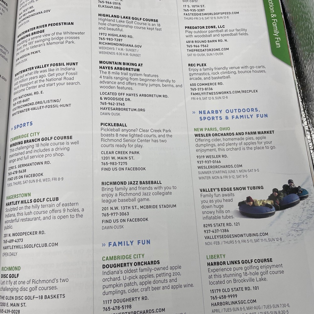 Richmond Wayne County Indiana Visitors Guide
