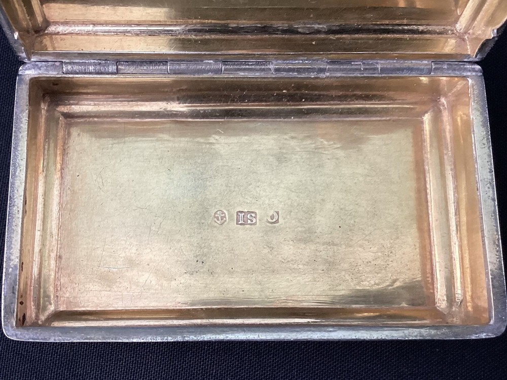 Sterling Silver Snuff Box