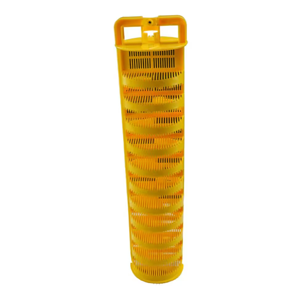 4 In. Septic Tank Tee Effluent Filter Yellow