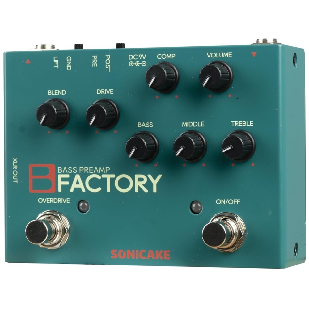 Bass Pedal with Overdrive & Compression Effects