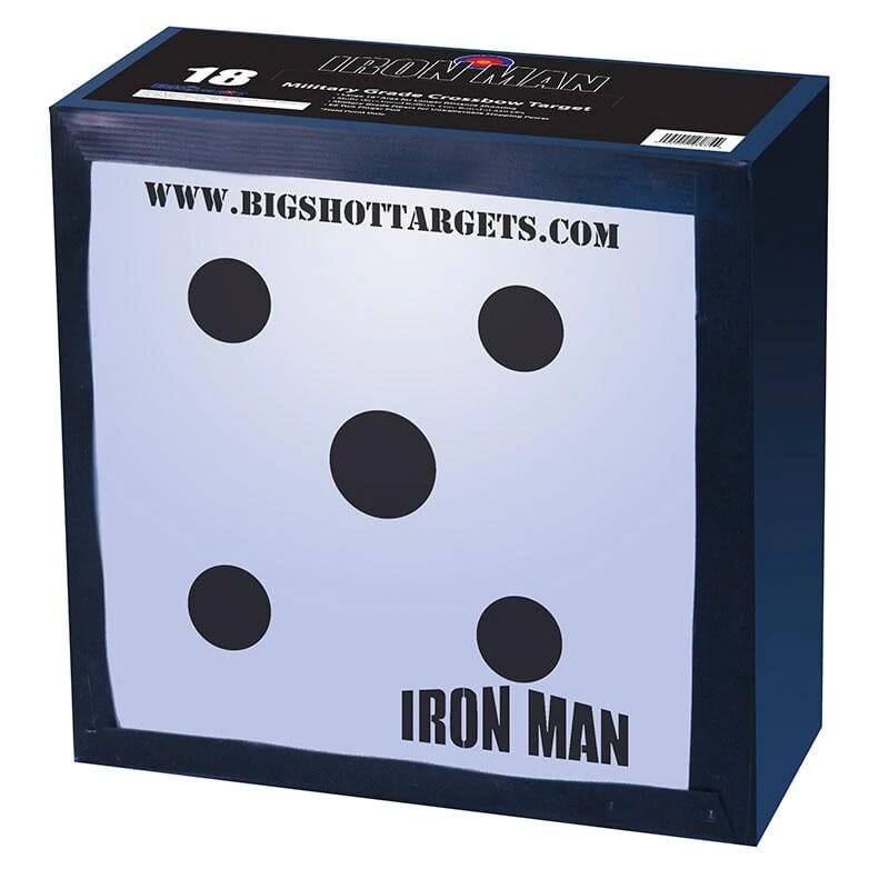 BIGshot Iron Man 18" Crossbow Target, 450 FPS Rated (IM-18)