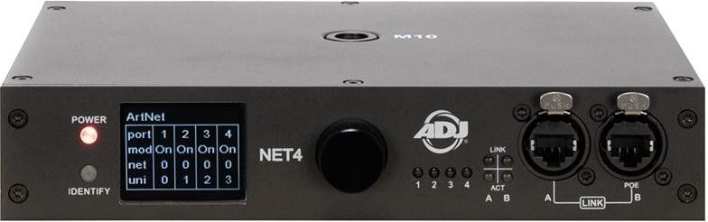 ADJ Net 4 4-port DMX Over Ethernet Node