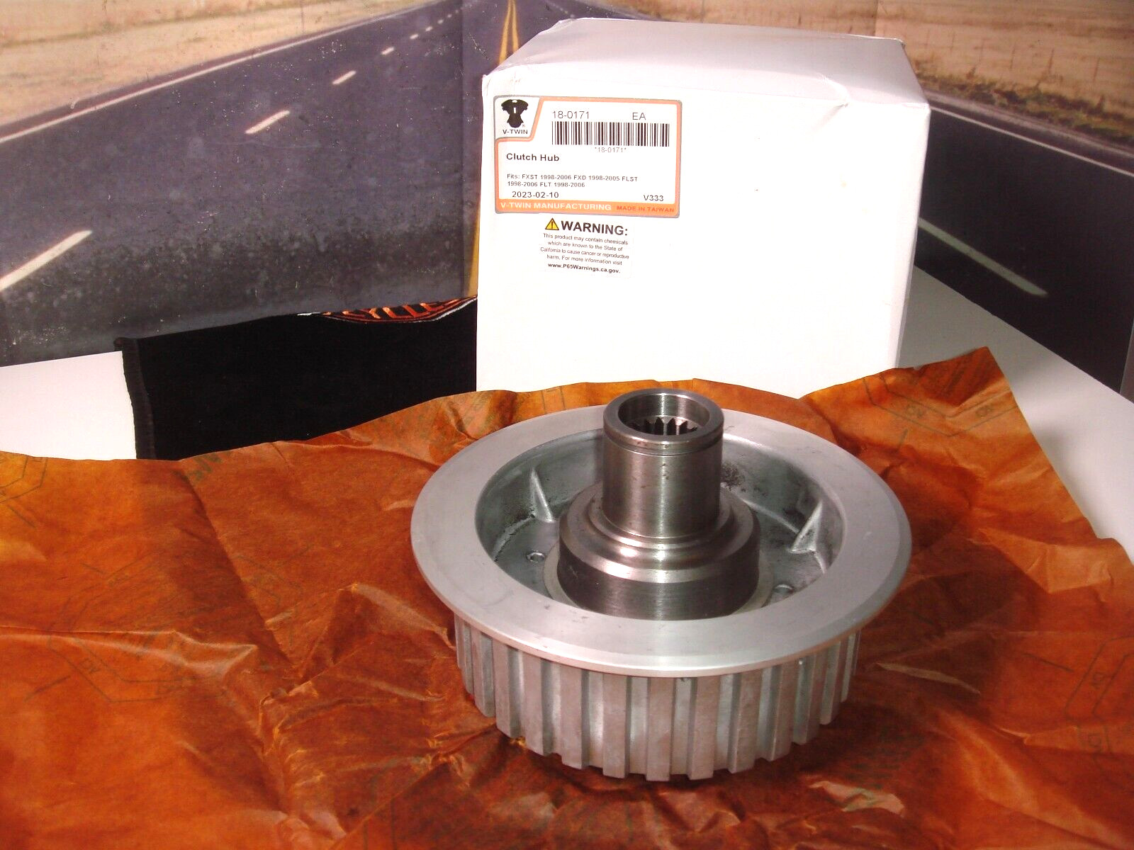 Harley Clutch Hub Inner Fits Dyna FLST FXST Softail FLHT 98-06 V-Twin 18-0171 X2