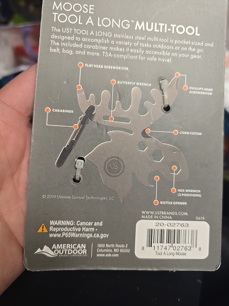 UST Moose Tool A Long Multi-Tool New In Package