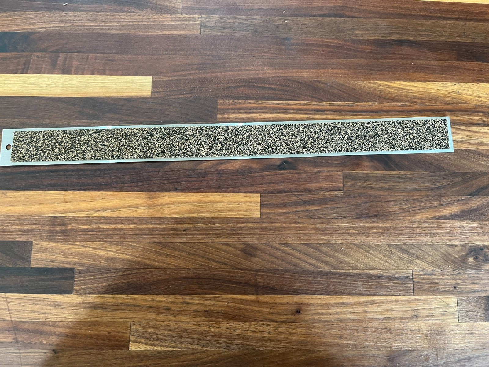 380mm 15" Stainless Machinist Ruler Cork Back Dual-Rule SAE/Metric Made in USA