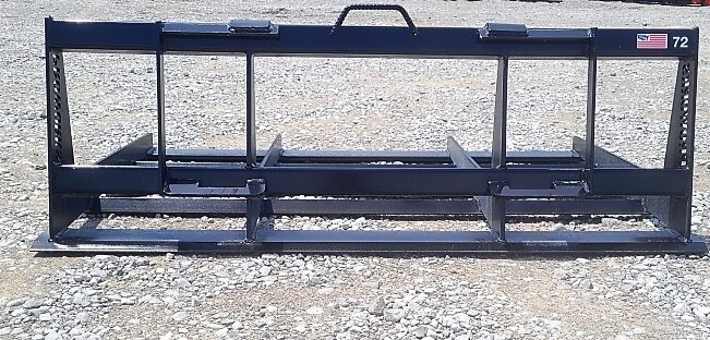72" Land Plane Grading Leveler Fits Skid Steer Quick Attach