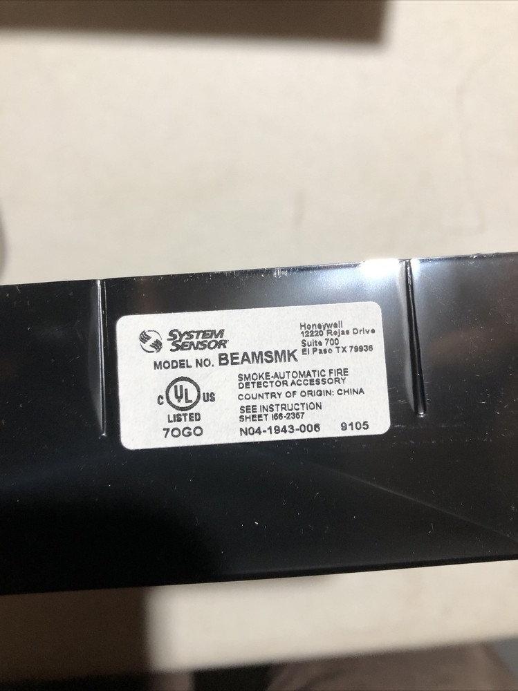 *BRAND NEW* SYSTEM SENSOR BEAMSMK REFLECTIVE PROJECTED BEAM DETECTOR KIT