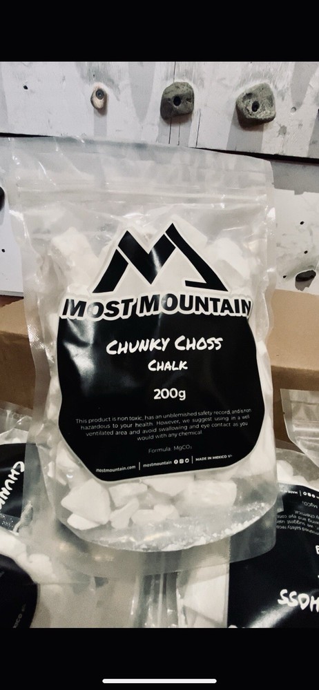 Rock climbing chalk, Most Mountain Chunky Choss 200g